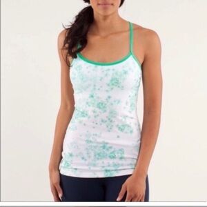 Lululemon power Y tank top size 8